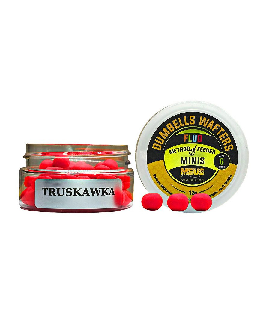 Kulki Dumbells Wafters TRUSKAWKA 6mm MINIS MEUS Kulki Dumbells Wafters TRUSKAWKA 6mm MINIS MEUS