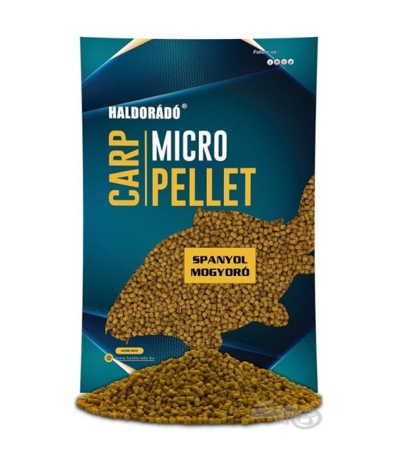 MICRO PELLET HALDORADO CARP METHOD FEEDER HISZPAŃSKI ORZECH 600g