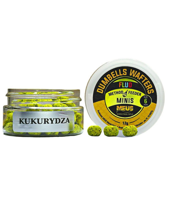 Kulki Dumbells Wafters KUKURYDZA 6mm MINIS MEUS