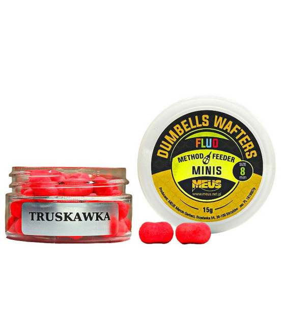 Kulki Dumbells Wafters TRUSKAWKA 8mm MINIS MEUS