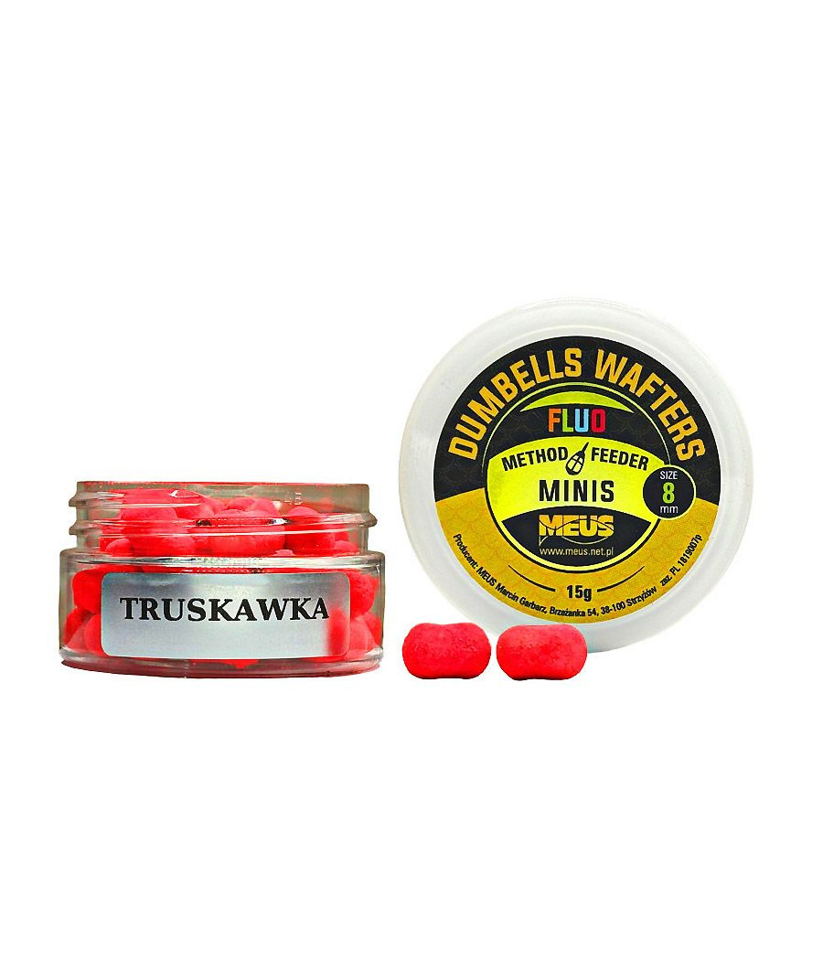 Kulki Dumbells Wafters TRUSKAWKA 8mm MINIS MEUS