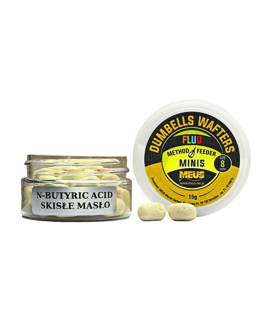 Kulki Dumbells Wafters N-BUTYRIC SKISŁE MASŁO 8mm MINIS MEUS