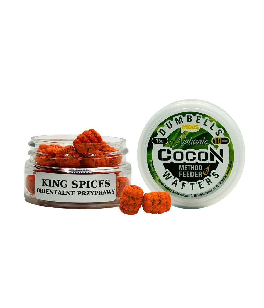 Kulki Dumbells Cocon Wafters KING SPICES ORIENTALNE PRZYPRAWY 8mm MINIS MEUS Kulki Dumbells Cocon Wafters KING SPICES ORIENTALNE PRZYPRAWY 8mm MINIS MEUS
