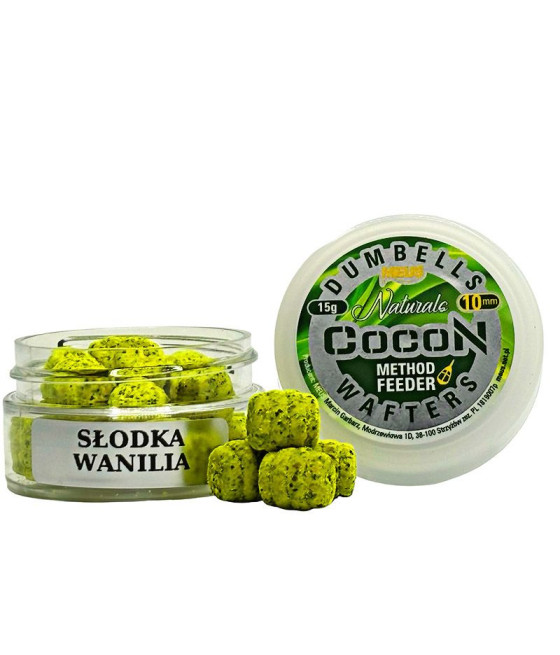 Kulki Dumbells Cocon Wafters SŁODKA WANILIA 10mm MINIS MEUS