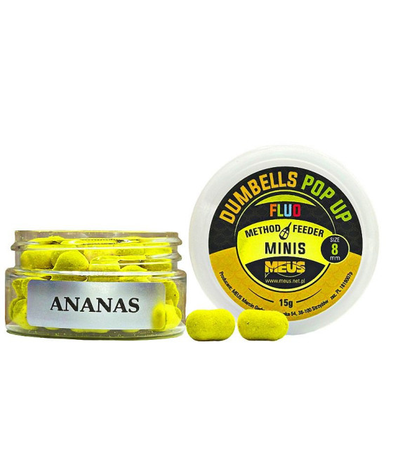 Kulki Dumbells Pop Up ANANAS 8mm MINIS MEUS