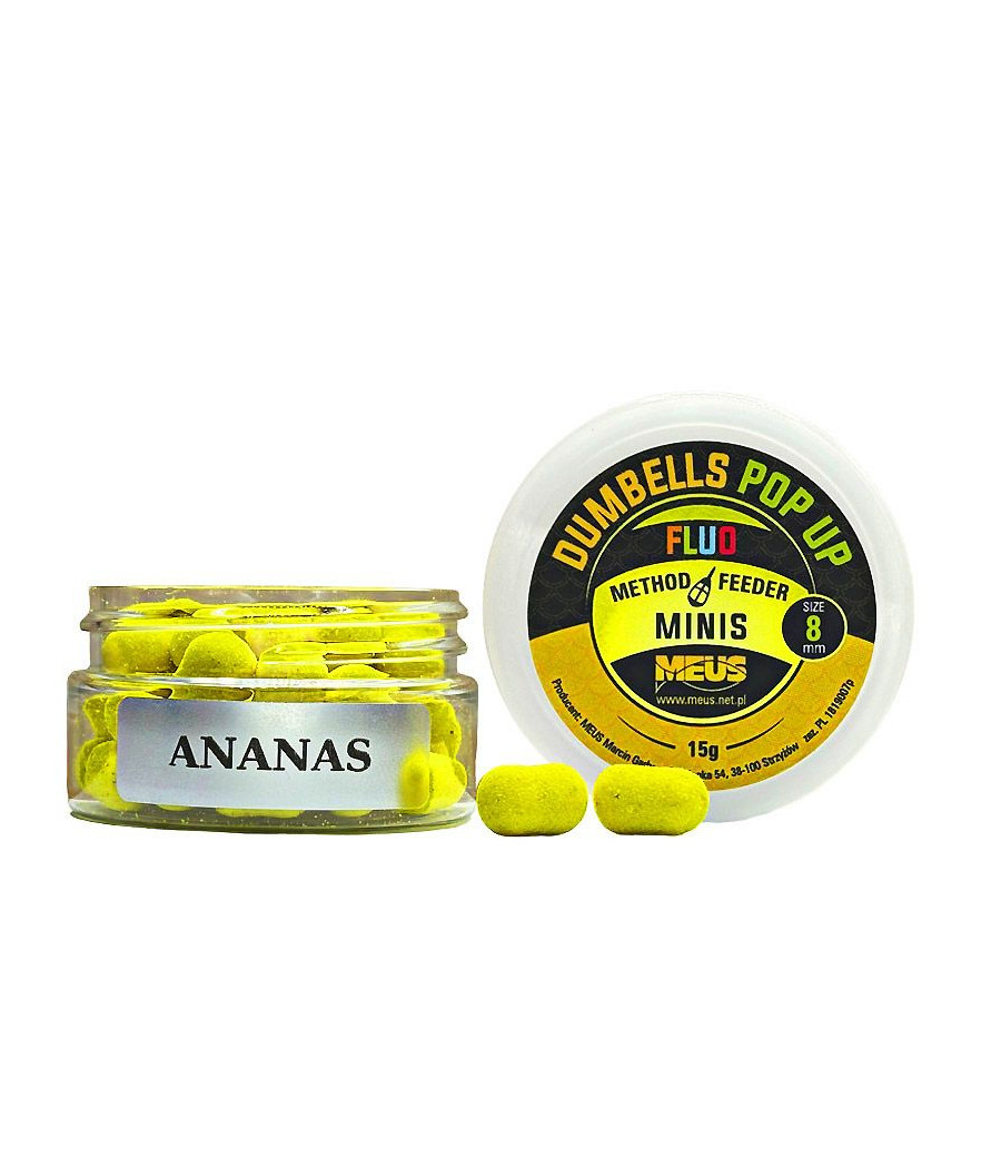 Kulki Dumbells Pop Up ANANAS 8mm MINIS MEUS