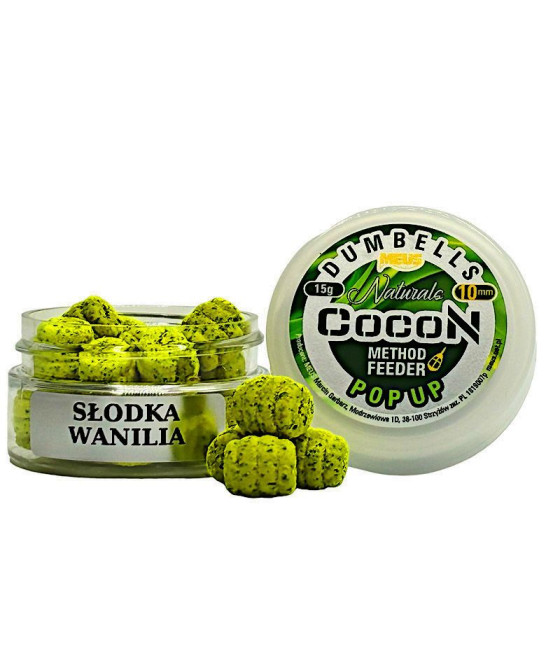 Kulki Dumbells Pop Up Cocon SŁODKA WANILIA 10mm MINIS MEUS