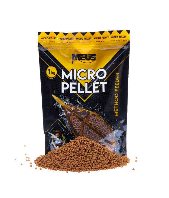 Micro Pellet 2mm KUKURYDZA Method Feeder MEUS 1kg