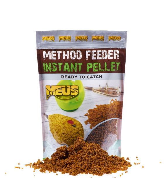 Instant Pellet Ready Namoczony 2mm N-BUTYRIC ACID SKISŁE MASŁO Method Feeder 700g MEUS