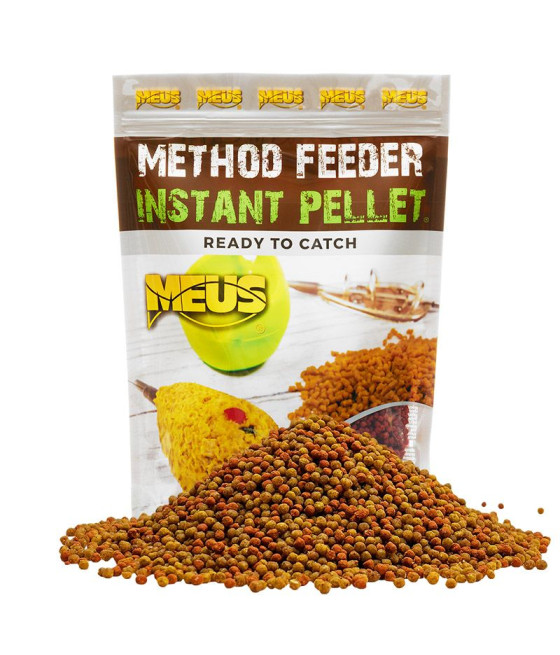 Instant Pellet Ready Namoczony 2mm FISH MIX Method Feeder 700g MEUS