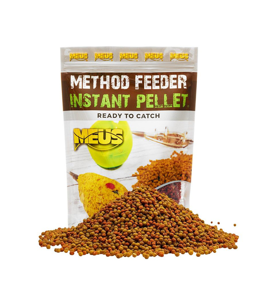 Instant Pellet Ready Namoczony 2mm FISH MIX Method Feeder 700g MEUS