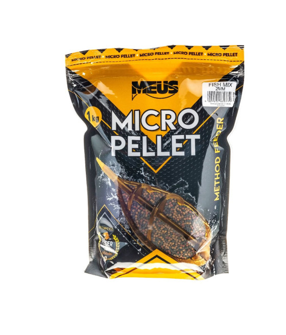 Micro Pellet 2mm FISH MIX Method Feeder MEUS 1kg