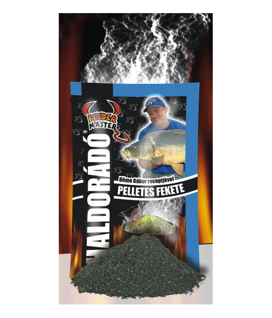 ZANĘTA HALDORADO FEEDER MASTER CZARNY PELLET 1kg