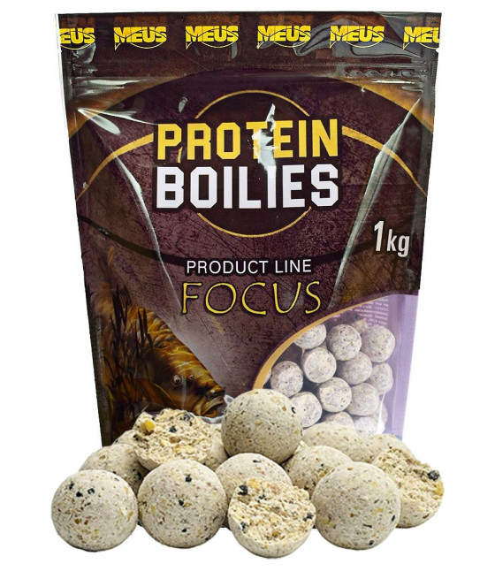 Kulki Zanętowe 18mm N-BUTYRIC ACID Skisłe Masło 1kg Focus MEUS