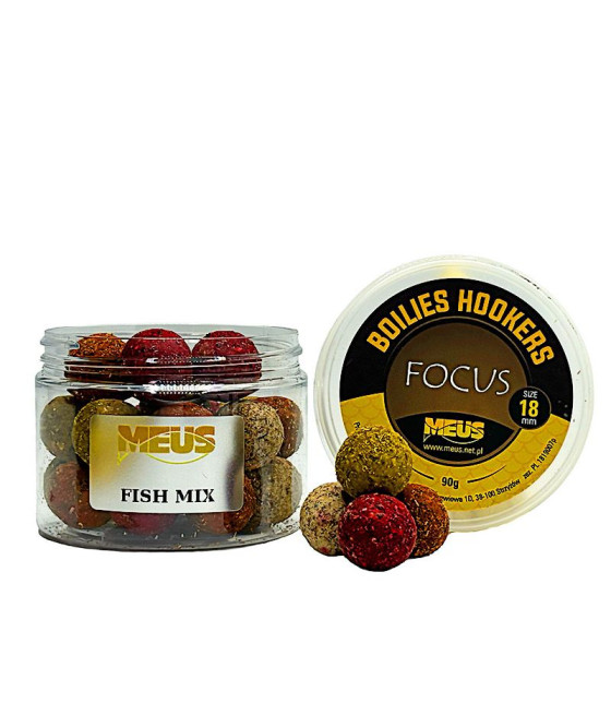 Kulka Haczykowe 18mm FISH MIX Tonąca MEUS Focus