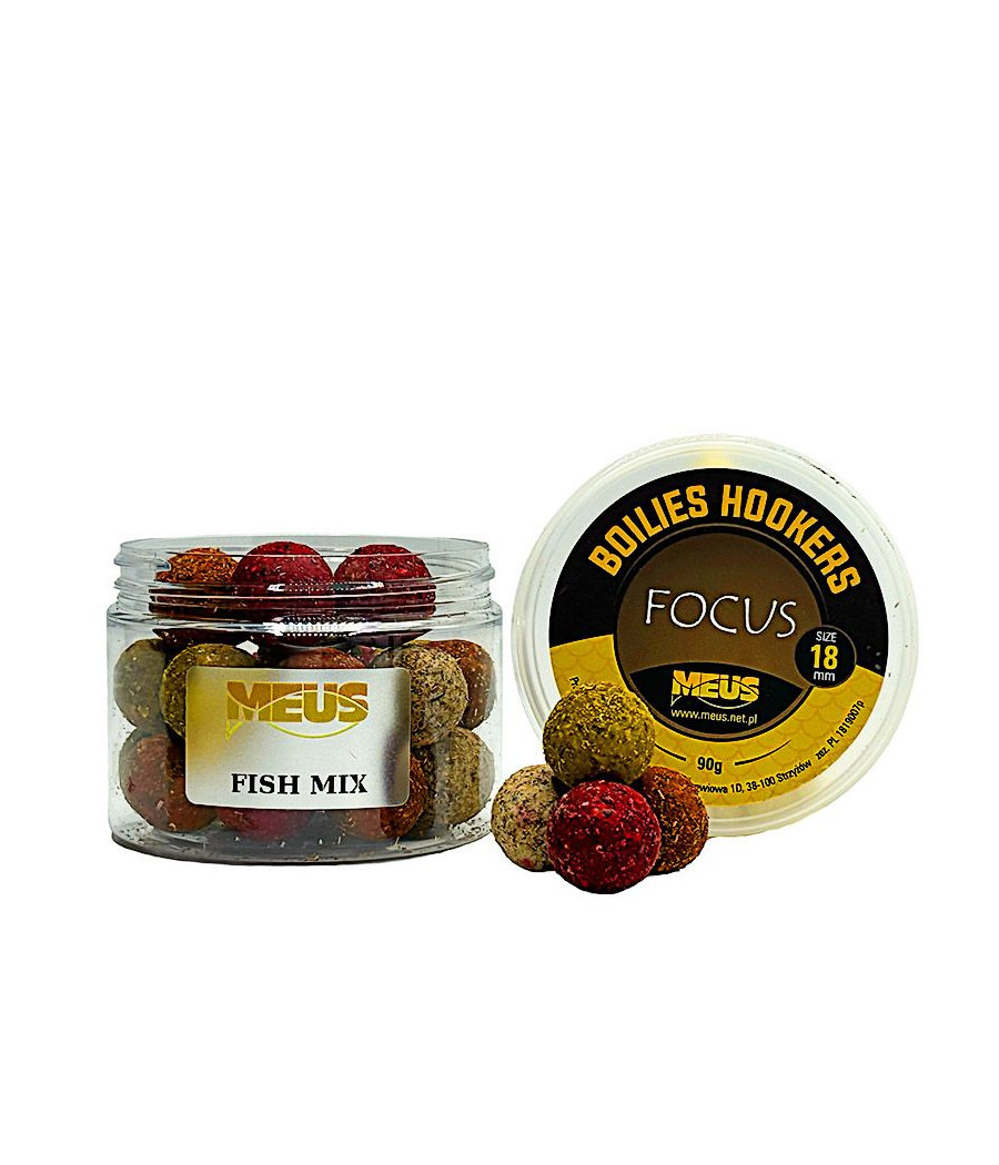 Kulka Haczykowe 18mm FISH MIX Tonąca MEUS Focus Kulka Haczykowe 18mm FISH MIX Tonąca MEUS Focus