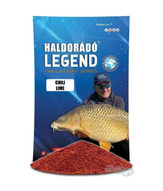 Zanęta Haldorado Legend Groundbait - CHILI LIME ostra limonka 800g
