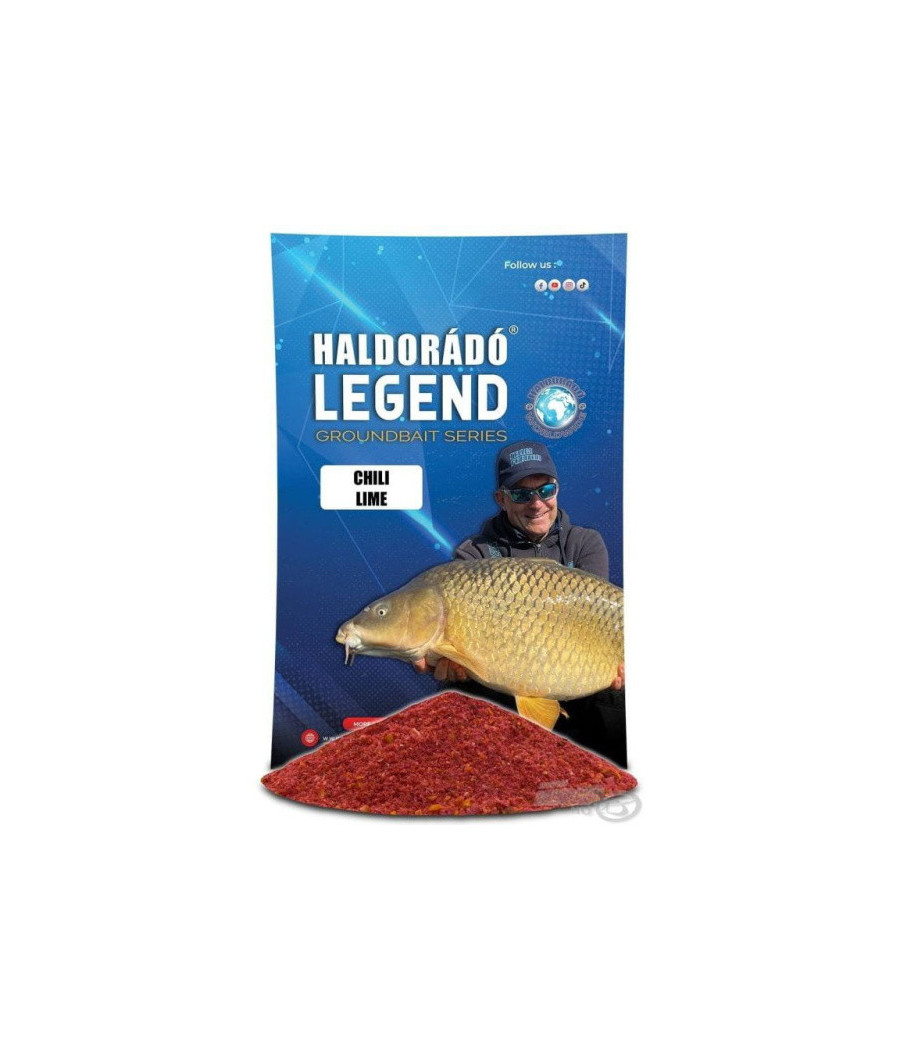 Zanęta Haldorado Legend Groundbait - CHILI LIME ostra limonka 800g Zanęta Haldorado Legend Groundbait - CHILI LIME ostra limonka 800g