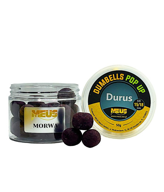 Kulki Dumbellsy Haczykowe 15/18mm MORWA Pop-Up Durus MEUS