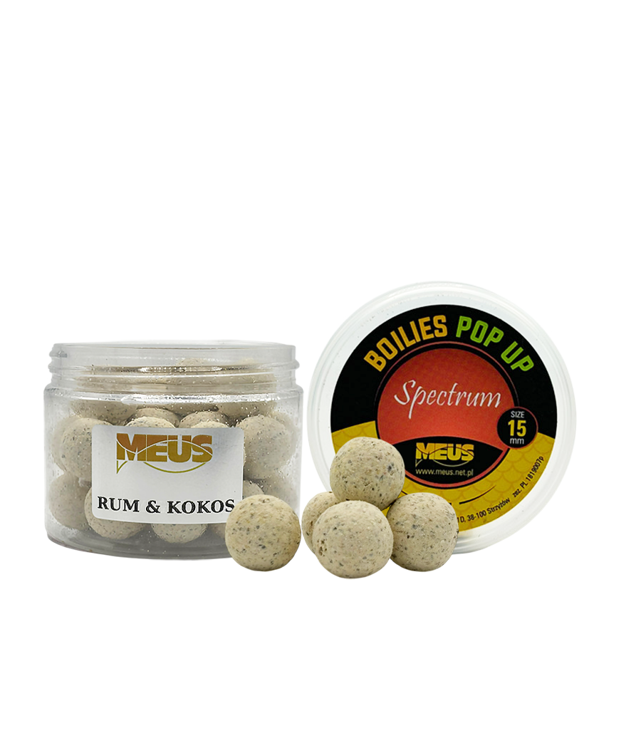 Kulki Haczykowe Pop-Up 15mm RUM KOKOS Spectrum MEUS