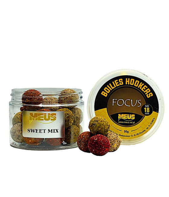 Kulka Haczykowe 18mm SWEET MIX Tonąca MEUS Focus