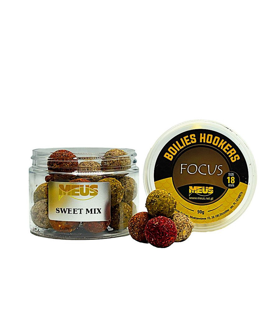 Kulka Haczykowe 18mm SWEET MIX Tonąca MEUS Focus
