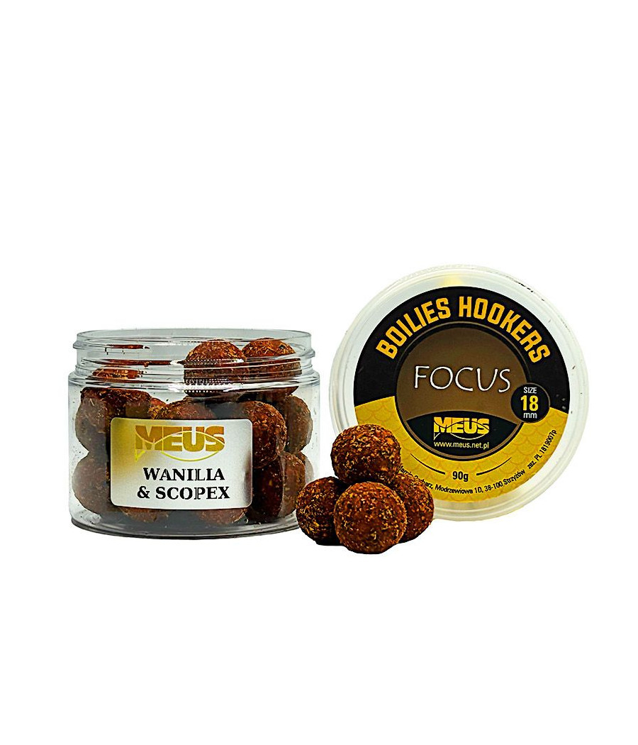 Kulka Haczykowe 18mm WANILIA SCOPEX Tonąca MEUS Focus Kulka Haczykowe 18mm WANILIA SCOPEX Tonąca MEUS Focus