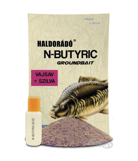 ZANĘTA HALDORADO N-BUTYRIC GROUNDBAIT KWAS+ŚLIWKA