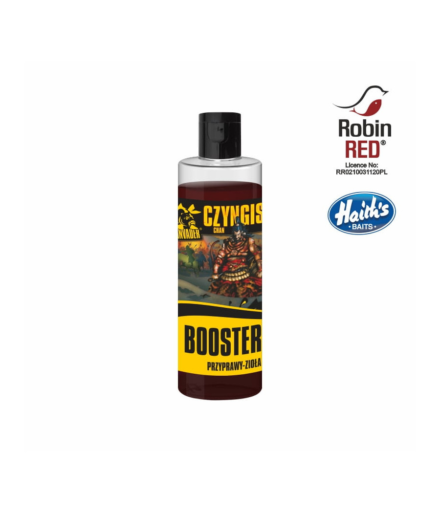 Booster Liquid Czyngis Chan - Przyprawy/Zioła 250ml INVADER Booster Liquid Czyngis Chan - Przyprawy/Zioła 250ml INVADER