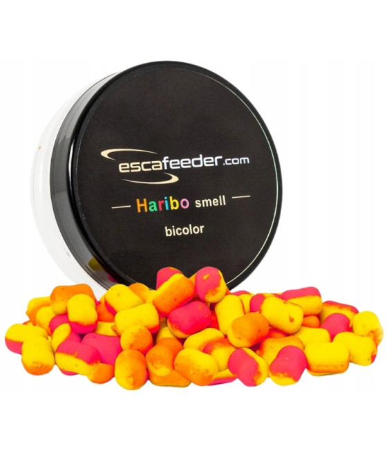 Kulki Esca Feeder Wafters Haribo Smell Dual Bicolor 10mm
