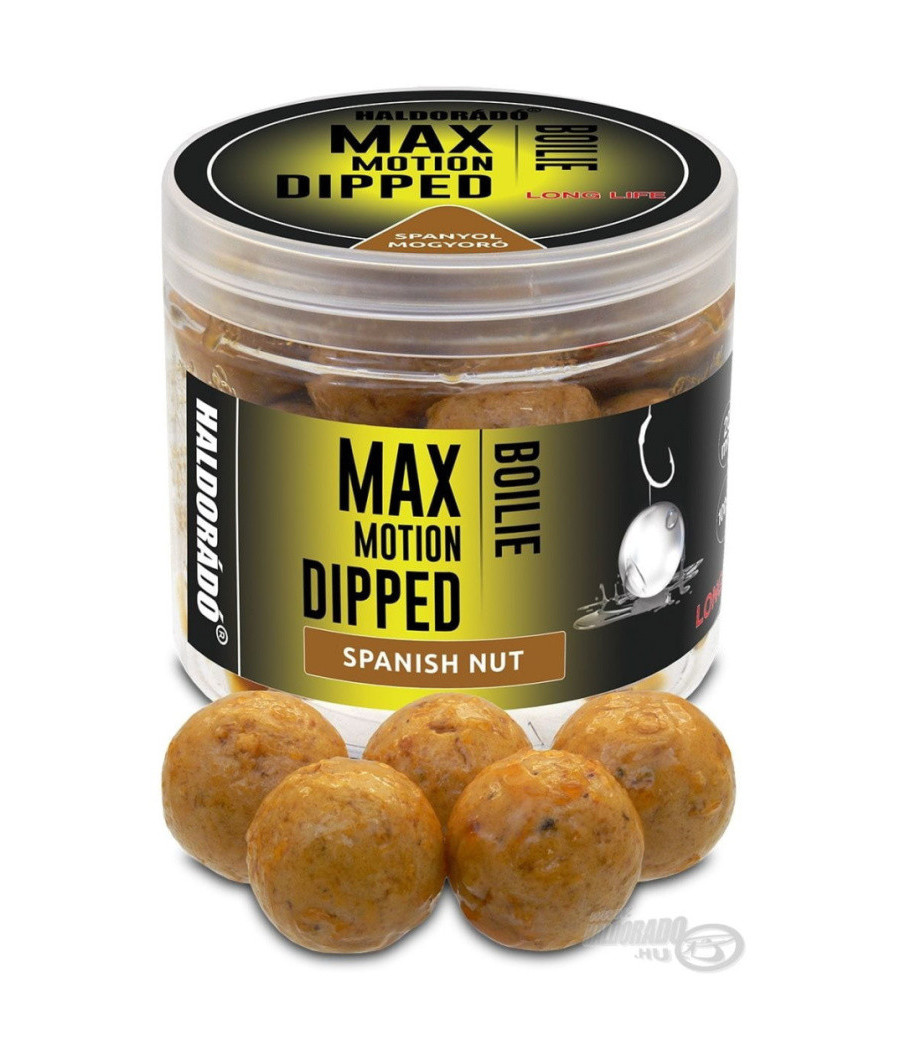 Kulki proteinowe Haldorado Max Motion Dipped Boilie 20mm Hiszpański Orzech Laskowy Kulki proteinowe Haldorado Max Motion Dipped Boilie 20mm Hiszpański Orzech Laskowy