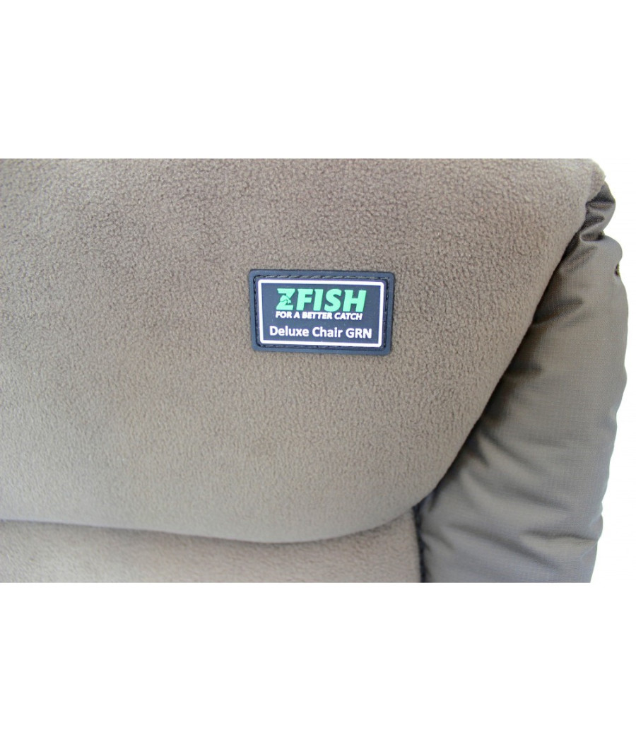 Fotel Krzesło Wędkarskie Deluxe GREEN Zfish
