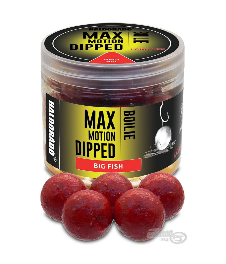 Kulki proteinowe Haldorado Max Motion Dipped Boilie 20mm Duża Ryba Kulki proteinowe Haldorado Max Motion Dipped Boilie 20mm Duża Ryba