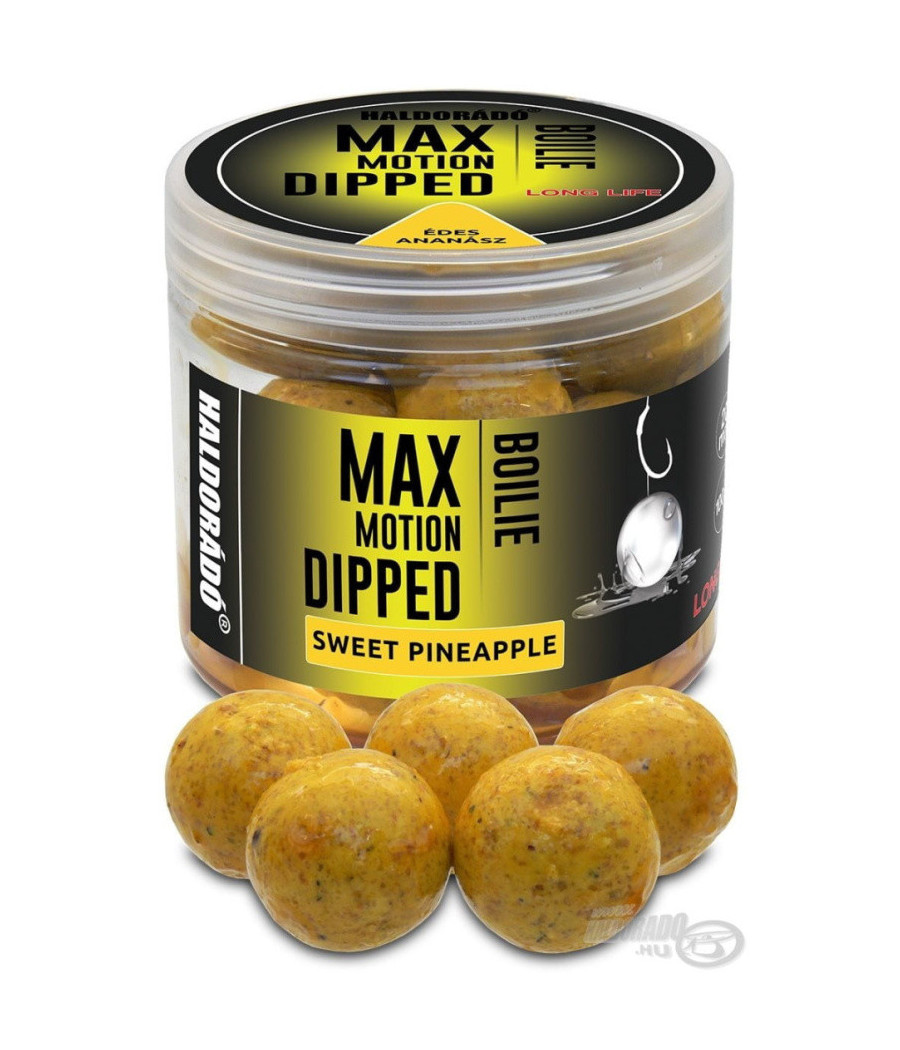 Kulki proteinowe Haldorado Max Motion Dipped Boilie 20mm Słodki Ananas Kulki proteinowe Haldorado Max Motion Dipped Boilie 20mm Słodki Ananas
