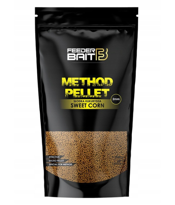 Micro Pellet 2mm Sweet Corn Słodka Kukurydza - Feeder Bait