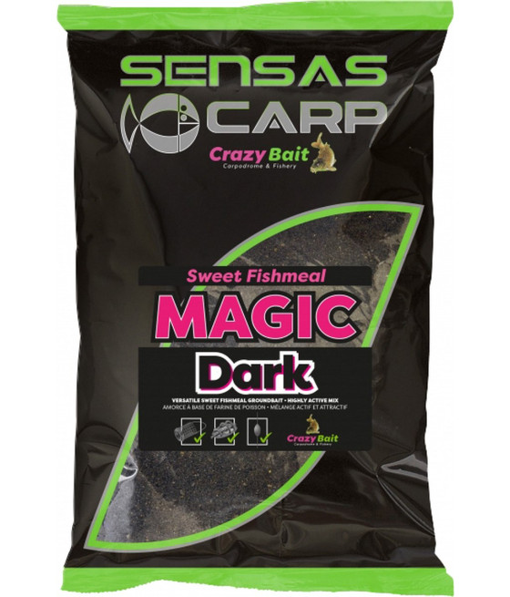 Zanęta SENSAS MAGIC Sweet Fishmeal Dark 2kg