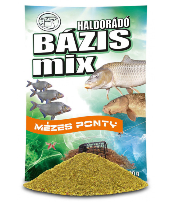 ZANĘTA BAZIS MIX HALDORADO MIODOWY KARP 2,5kg