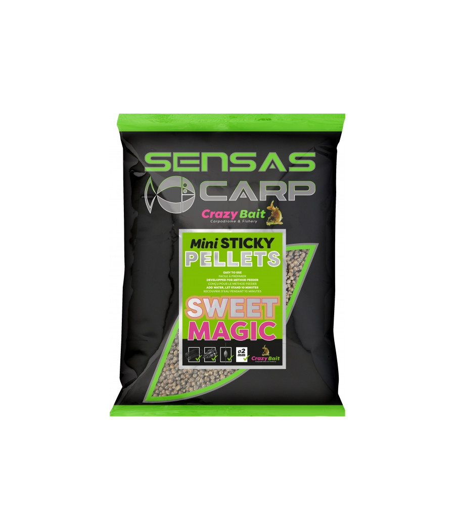 Mini Pellet Magic Sweet Mini Sticky 2mm 700g Mini Pellet Magic Sweet Mini Sticky 2mm 700g