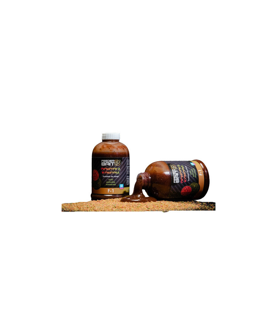 ZALEWA BOOSTER F1 OCHOTKA & KONOPIA 250ML FEEDER BAIT ZALEWA BOOSTER F1 OCHOTKA & KONOPIA 250ML FEEDER BAIT