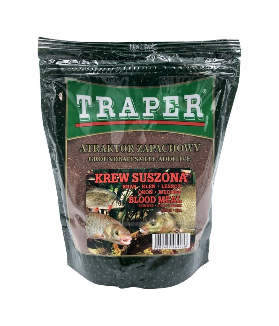 Atraktor Zapachowy Krew Suszona dodatek do zanęt 250g TRAPER