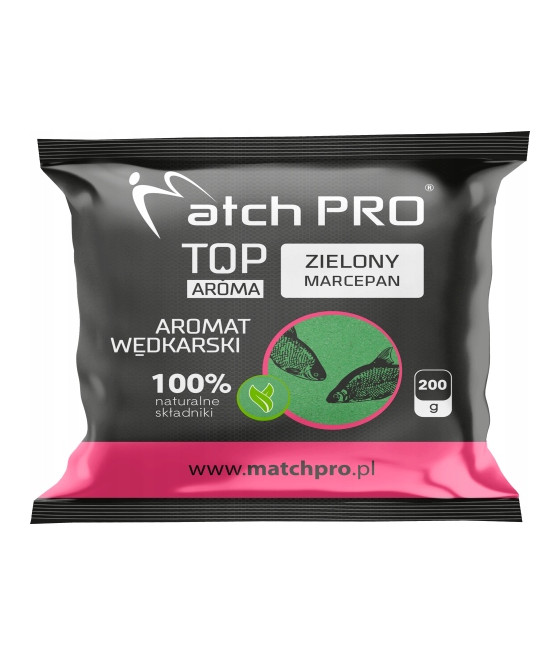 Aromat Wędkarski TOP ZIELONY MARCEPAN 200g MatchPro
