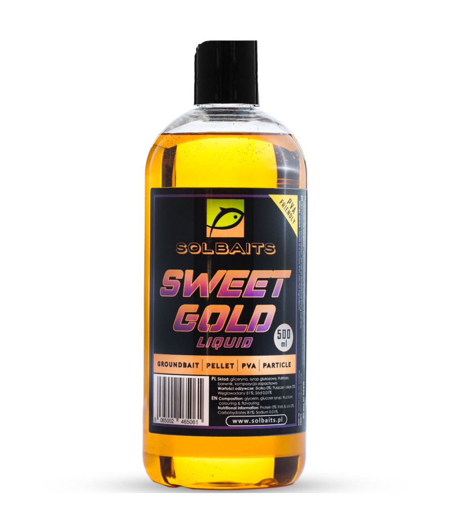 Liquid SWEET GOLD SOLBAITS 500ml