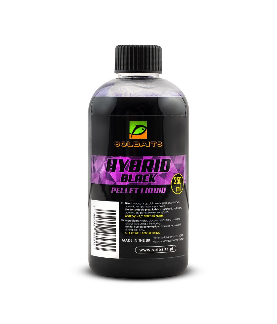 Liquid Solbaits Hybrid Black 250ml