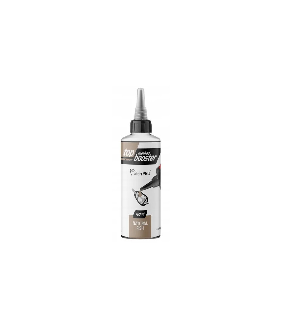 TOP METHOD BOOSTER NATURAL FISH MatchPro 100ml TOP METHOD BOOSTER NATURAL FISH MatchPro 100ml