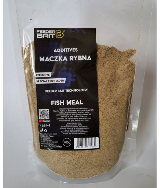 Mączka rybna dodatek do zanęt Feeder Bait 400g