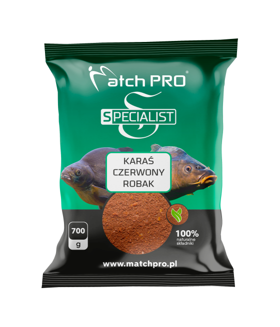 SPECIALIST KARAŚ CZERWONY ROBAK Zanęta MatchPro 700g