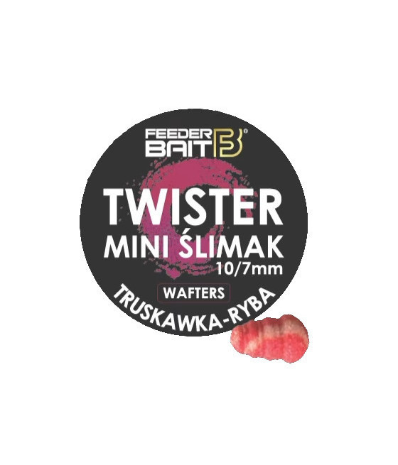 FEEDER BAIT - TWISTER MINI ŚLIMAK TRUSKAWKA RYBA