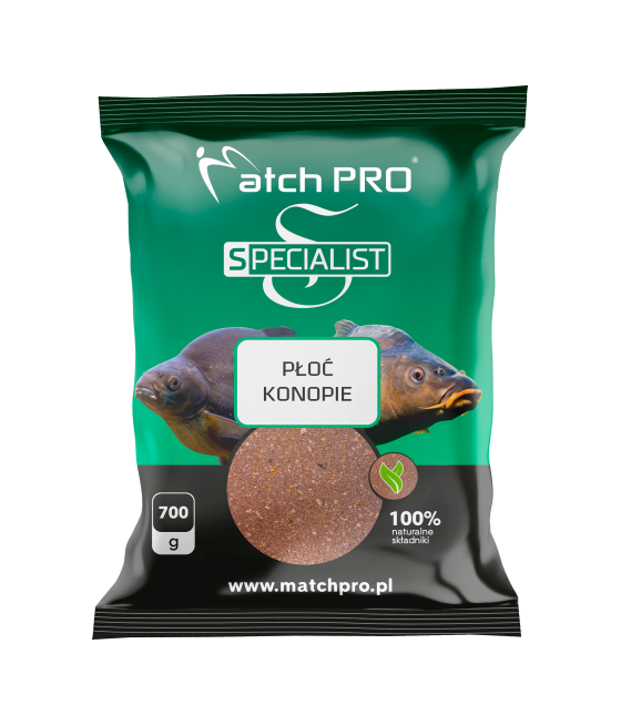 SPECIALIST PŁOĆ KONOPIE Zanęta MatchPro 700g