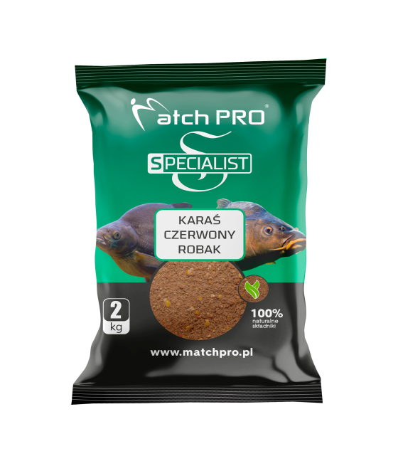 SPECIALIST KARAŚ CZERWONY ROBAK Zanęta MatchPro 2kg