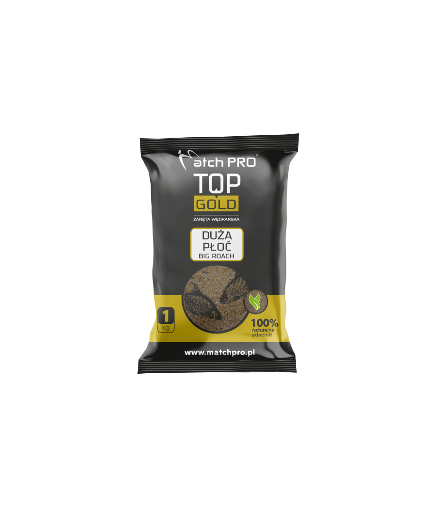 TOP GOLD DUŻA PŁOĆ Zanęta MatchPro 1kg